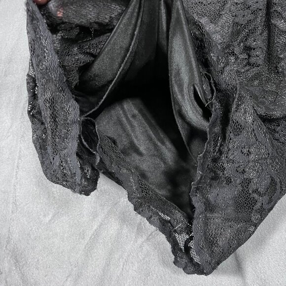 Guess Collection bell poet whimsigoth witchy grunge black lace mini dress 2 - Picture 3 of 6